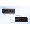 i-tec Metal USB4 Docking station Dual 4K HDMI DP with Power Delivery 80 W + Universal Charger 100 W
