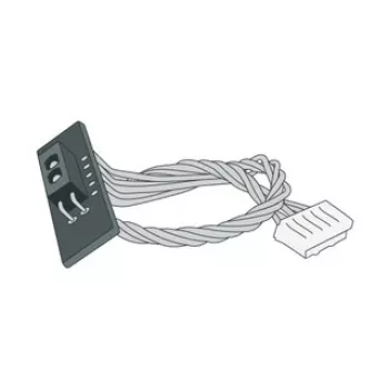 Front bezel kit for Zebra ZD620D thermal printer — Take label sensor, linerless compatible