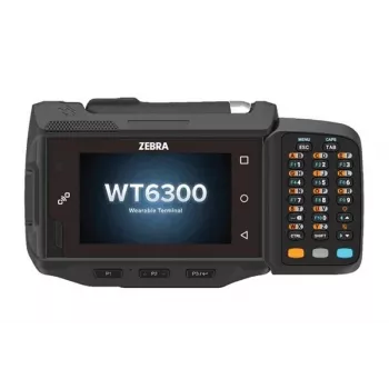Zebra WT6300 handheld mobile computer 8.13 cm (3.2 inch) 800 x 480 pixels Touchscreen 256 g Black