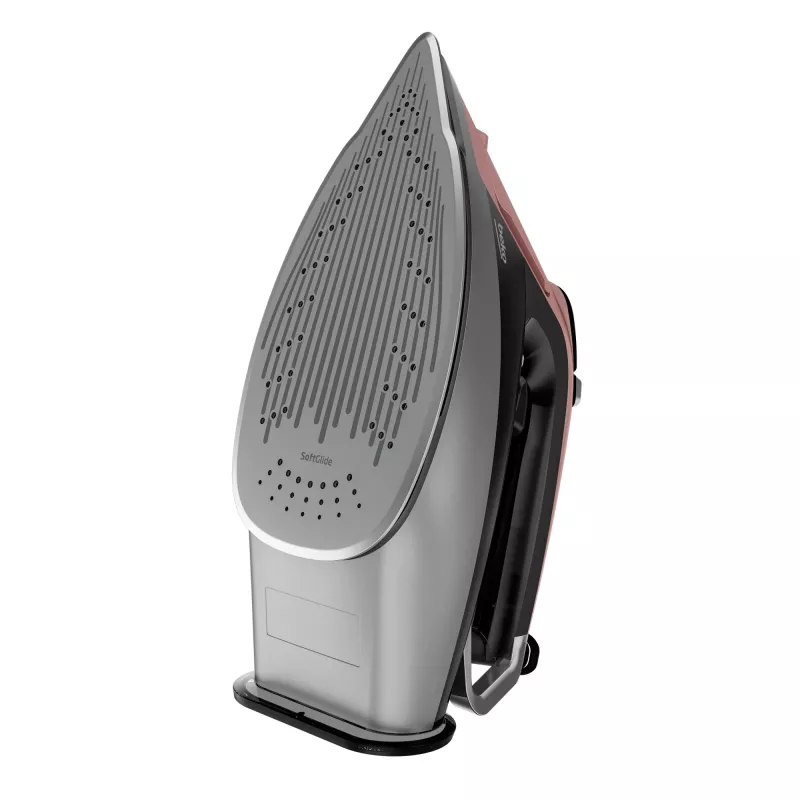 Beko SIM8130P iron Steam iron SoftGlide 3000 W Pink, White