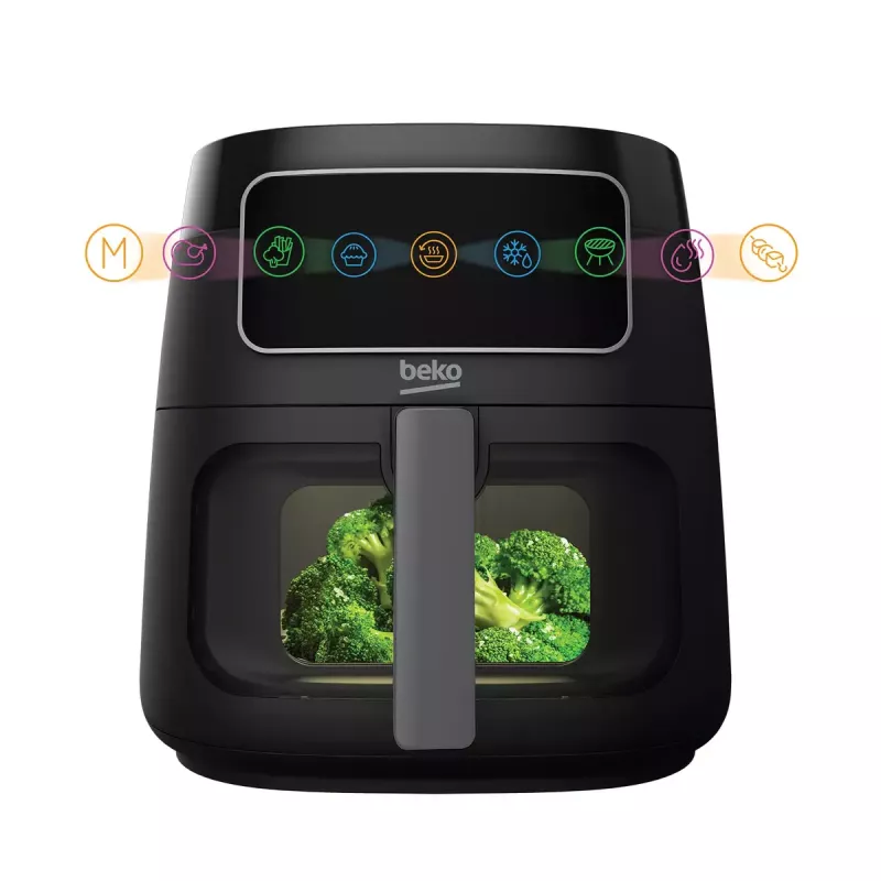 Hot air fryer BEKO FRL3374B 7.6L 1750W Black touch control, 9 programs, 35–200°C