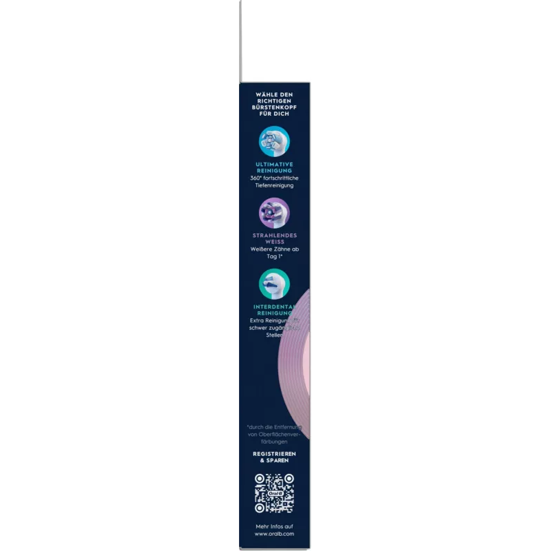 Oral-B toothbrush head 6 pc(s) White