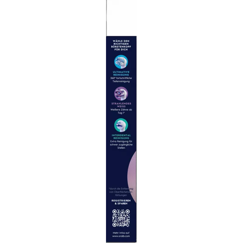 Oral-B toothbrush head 6 pc(s) White