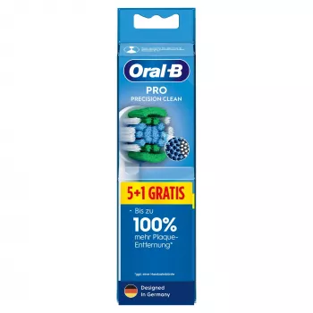 Replaceable brush heads for electric toothbrush BRAUN Oral-B Pro Precision Clean 249072 — pack of 5