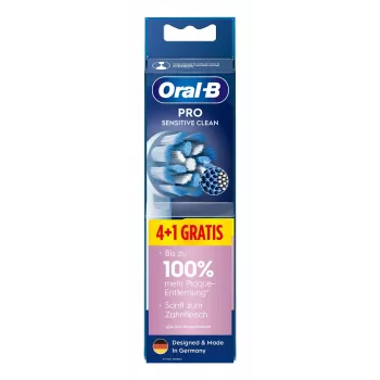 Toothbrush Heads Oral-B Pro Sensitive Clean 5 pcs White Extra Soft