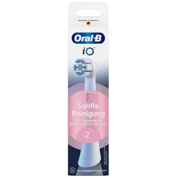 Electric toothbrush replacement heads Oral-B iO Gentle Cleaning White, 2-pack