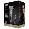 Foil shaver Braun Series 9 Pro+ 9675cc Grey Silver Stainless Steel