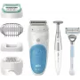 Braun Silk-épil 5 810 +Gillette Venus Trimmer 28 tweezers Blue, White