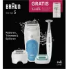 Braun Silk-épil 5 810 +Gillette Venus Trimmer 28 tweezers Blue, White