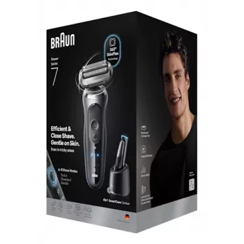 Foil shaver Braun Series 7 72-C7200CC Black Stainless steel Lithium-Ion
