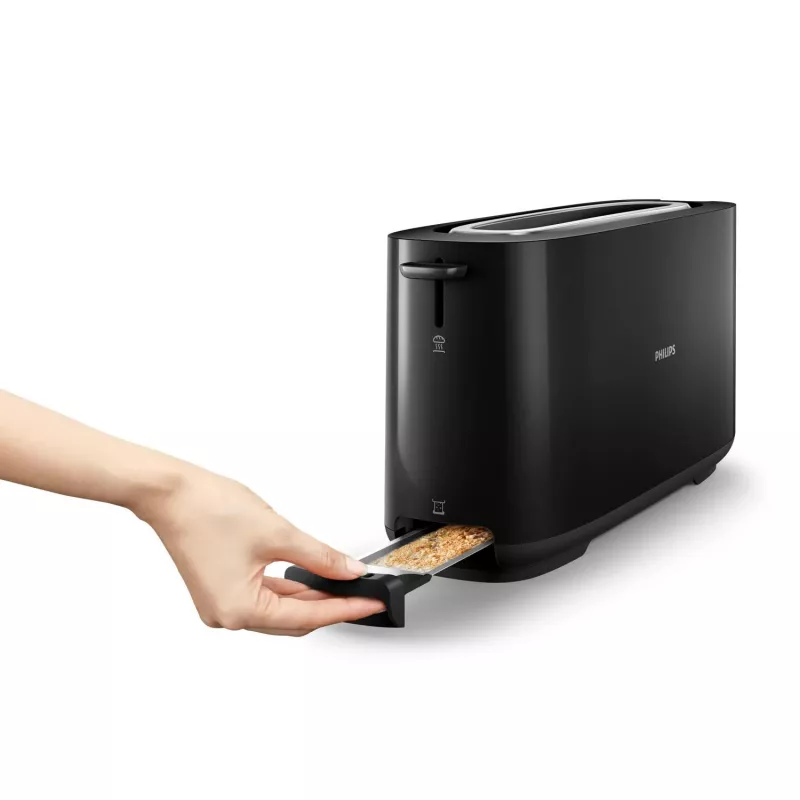 Philips Daily Collection HD2590/90 Toaster - long slot, black