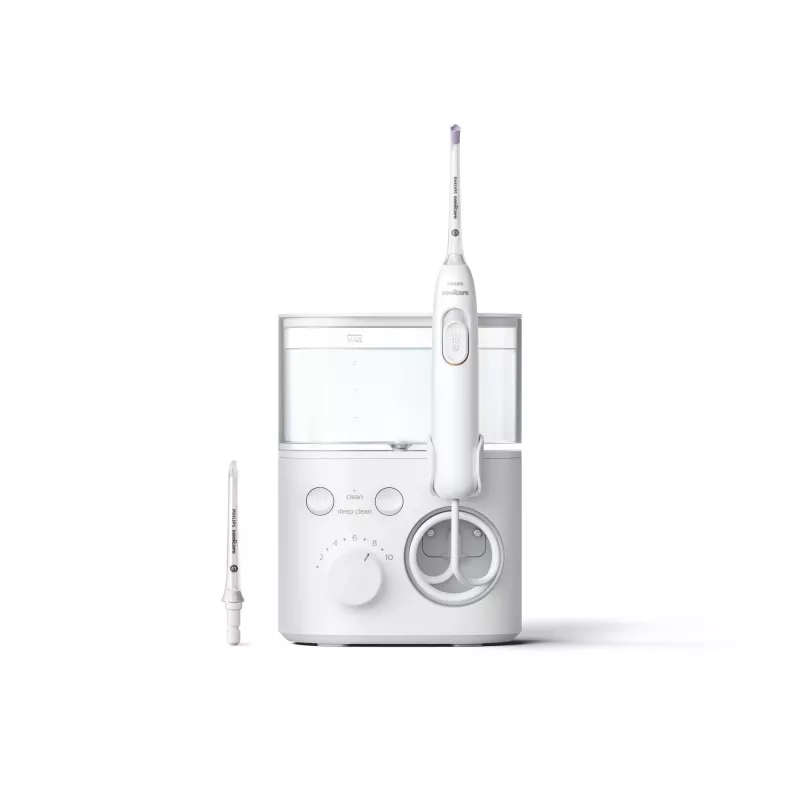 Philips Power Flosser 3000 HX3711/20 Oral Irrigator White 0.55L Water Tank 2 Tips