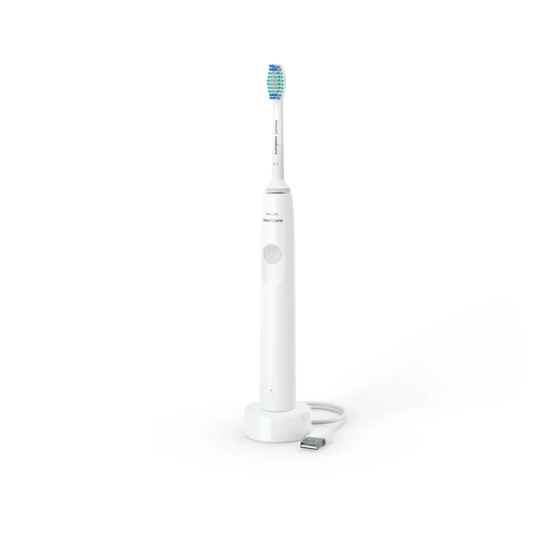 Sonic electric toothbrush Philips 1100 Series HX3641/02 — Daily care, built-in Li-Ion battery, 1 handle, 1 brush head