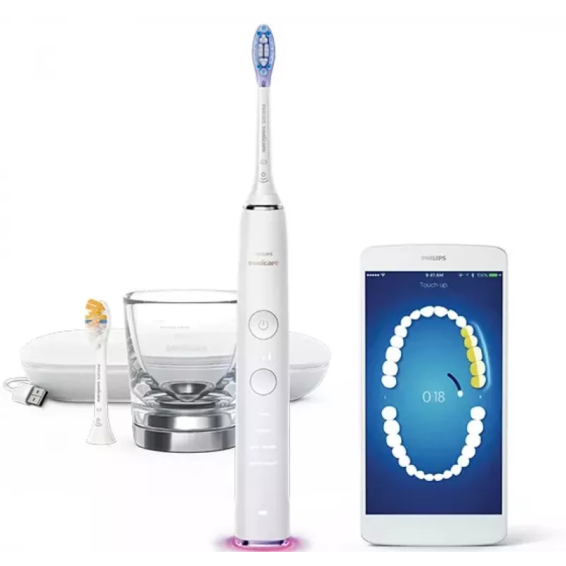 Philips Sonicare DiamondClean Smart DiamondClean Smart HX9917/88 Sonic electric toothbrush with 2 accessories and app