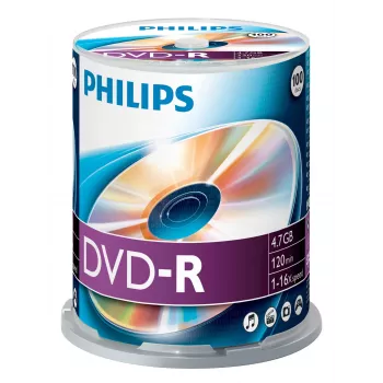 DVD-R Philips DM4S6B00F/00 4.7GB 100 pcs
