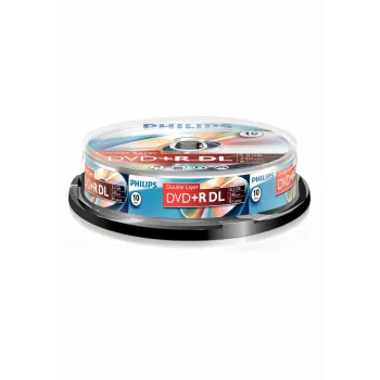 DVD+R DL Philips DR8S8B10F/00 8.5GB 10 pcs