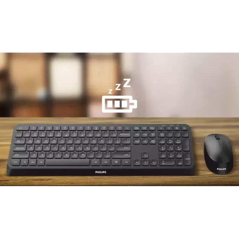Philips SPK7507B/00 mouse Office Right-hand RF Wireless Optical 3200 DPI