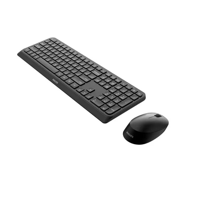 Philips 3000 series SPT6307B/31 keyboard Mouse included Universal RF Wireless QWERTY English Black