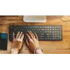 Philips 3000 series SPT6307B/31 keyboard Mouse included Universal RF Wireless QWERTY English Black