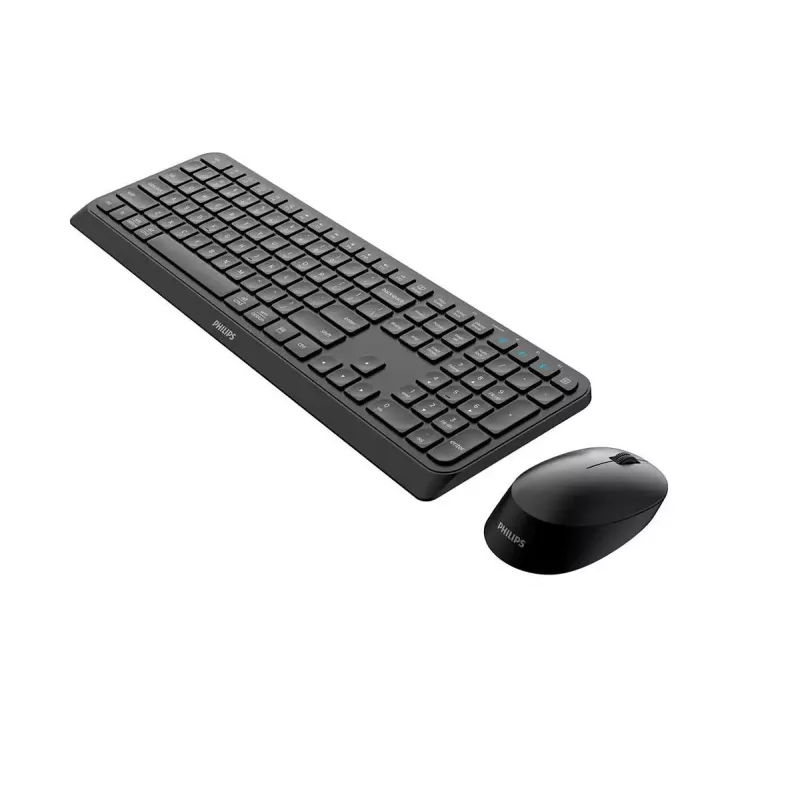 Philips 4000 series SPT6407B/31 keyboard Mouse included Universal RF Wireless + Bluetooth QWERTY English Black
