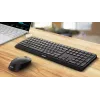 Philips 6000 series SPT6607B/31 keyboard Mouse included Universal RF Wireless + Bluetooth Black