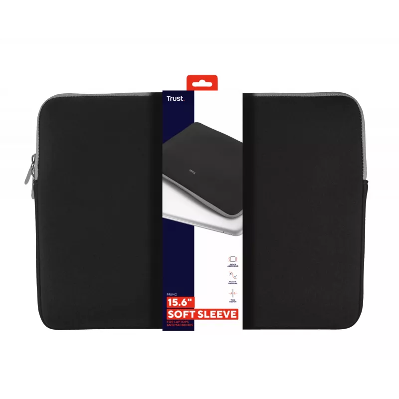 Sleeve case Trust 21248 for laptops up to 15.6 inches Black