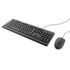 Trust Primo keyboard Mouse included Universal USB AZERTY Belgian Black