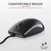 Trust Primo keyboard Mouse included Universal USB AZERTY Belgian Black