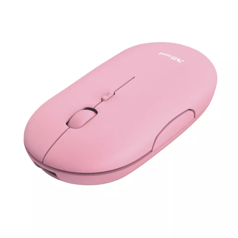 Trust Puck mouse Office Ambidextrous RF Wireless + Bluetooth Optical 1600 DPI