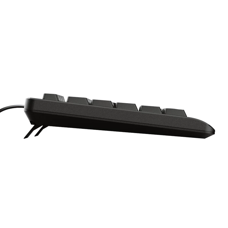 Trust Primo keyboard Universal USB AZERTY Belgian Black