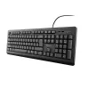 Trust Primo keyboard Universal USB AZERTY Belgian Black