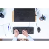 Trust Primo keyboard Universal USB AZERTY Belgian Black
