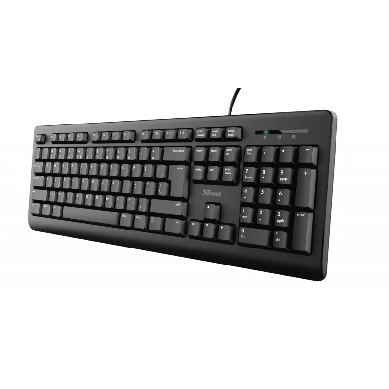 Trust Primo keyboard Mouse included Office USB QWERTY English Black