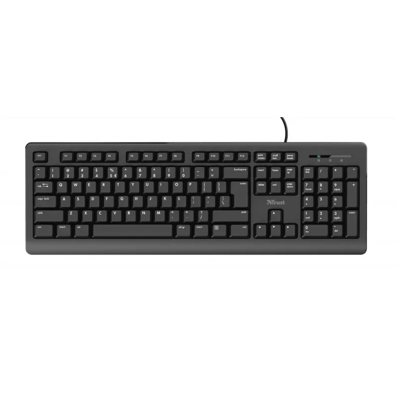 Trust Primo keyboard Mouse included Office USB QWERTY English Black