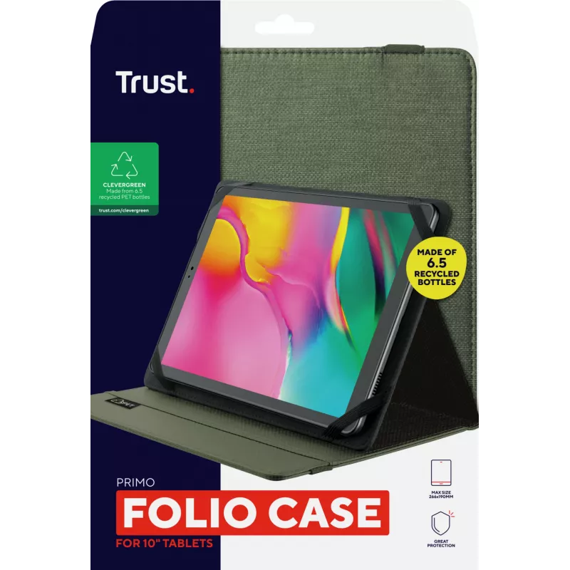 Trust Primo 25.4 cm (10 inch) Folio Green