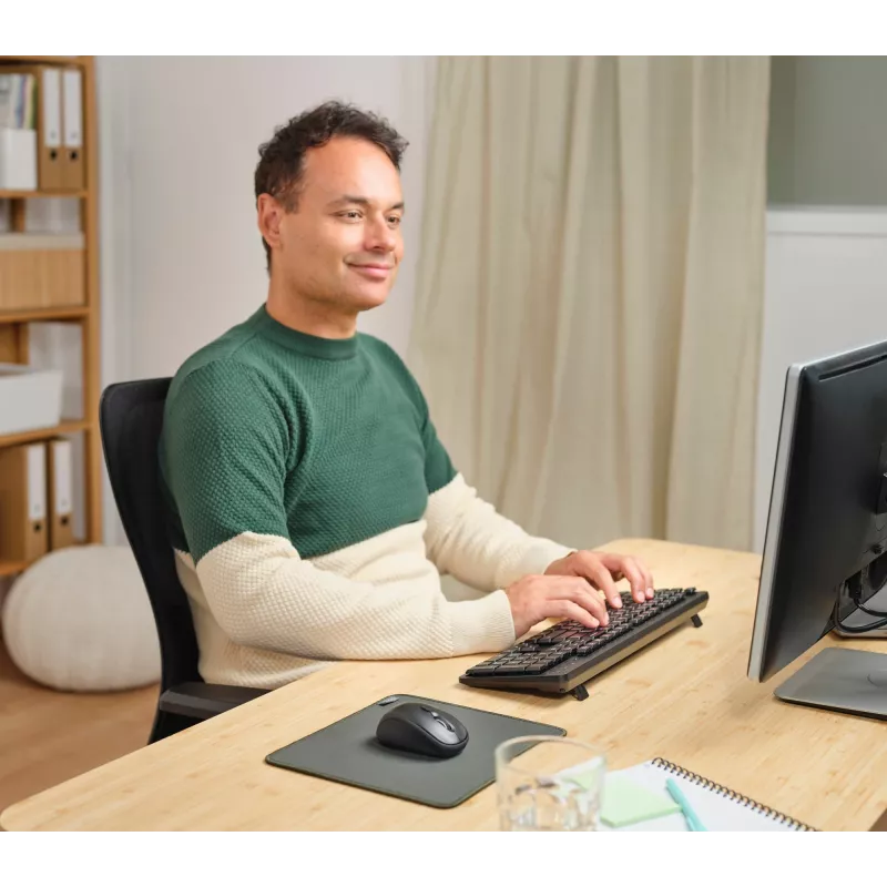 Keyboard TRUST Ody II Full-size Wireless RF QWERTY Nordic Black