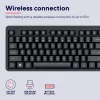 Keyboard TRUST Ody II Full-size Wireless RF QWERTY Nordic Black