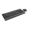 Trust Trezo keyboard Mouse included Office RF Wireless AZERTY Belgian Black