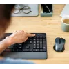 Trust Trezo keyboard Mouse included Office RF Wireless AZERTY Belgian Black