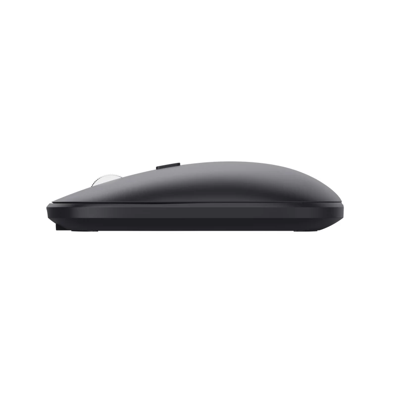 Trust Lyra keyboard Mouse included Office RF Wireless + Bluetooth AZERTY Belgian Black