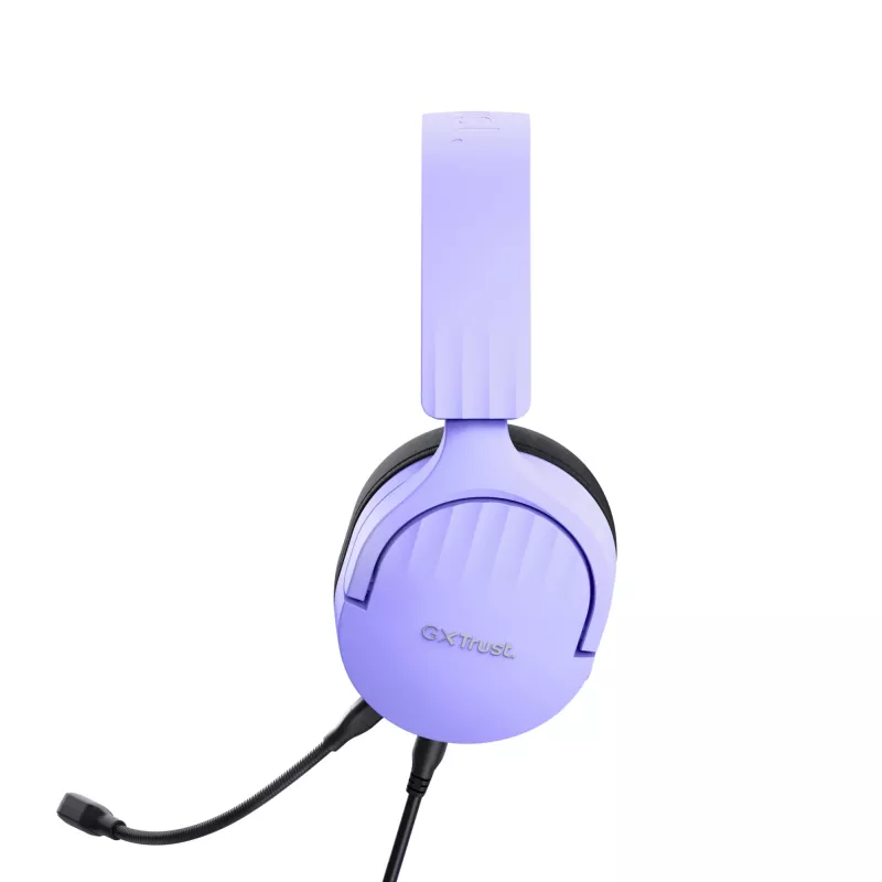 Trust GXT 489P FAYZO Headset Wired Head-band Gaming Black, Purple