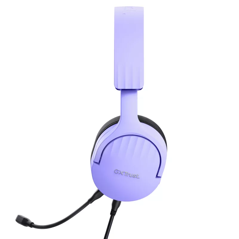 Trust GXT 489P FAYZO Headset Wired Head-band Gaming Black, Purple