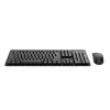 Trust Ody II keyboard Mouse included Office RF Wireless AZERTY Belgian Black