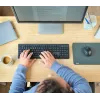 Trust Ody II keyboard Mouse included Office RF Wireless AZERTY Belgian Black