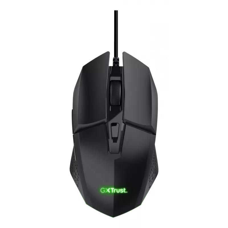 Trust GXT 792 Quadrox keyboard Mouse included Gaming USB QWERTY Belgian Black