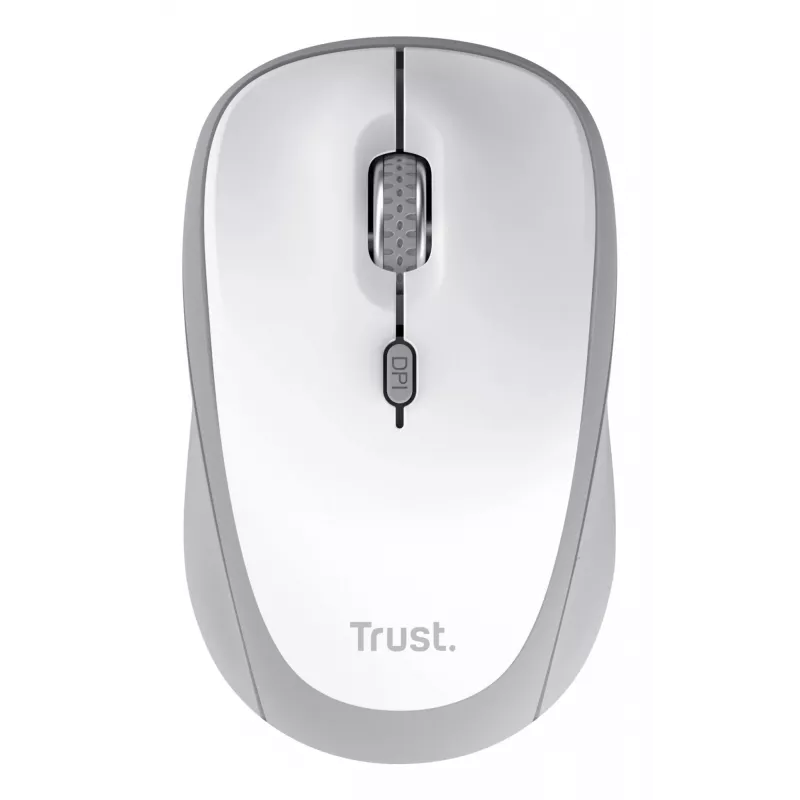 Trust Yvi+ mouse Universal Ambidextrous RF Wireless + Bluetooth Optical 1600 DPI