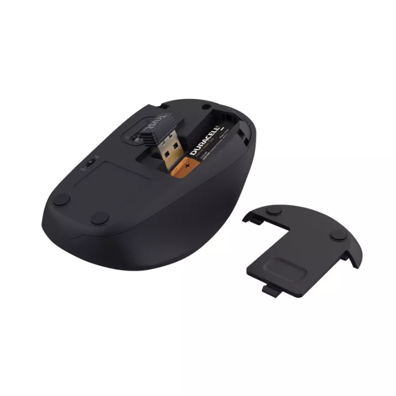 Trust Yvi+ mouse Home Ambidextrous RF Wireless Optical 1600 DPI