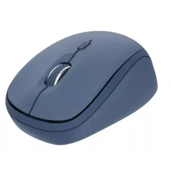 Mouse TRUST Yvi+ — ambidextrous RF wireless optical, 1600 DPI, 4 buttons, blue