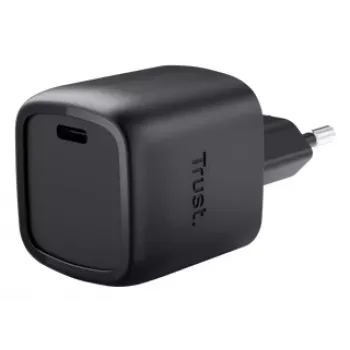 Charger Trust Maxo 30W USB-C GaN Charger Indoor Fast Charging Black