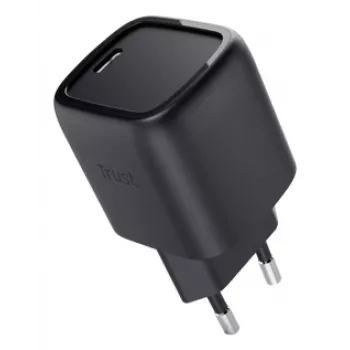 Charger Trust Maxo 30W USB-C GaN Charger Indoor Fast Charging Black